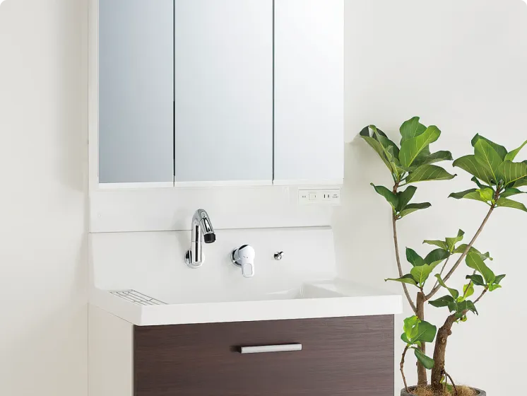 洗面化粧台リフォーム