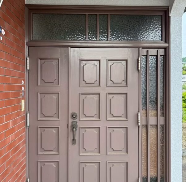 玄関交換工事 Before